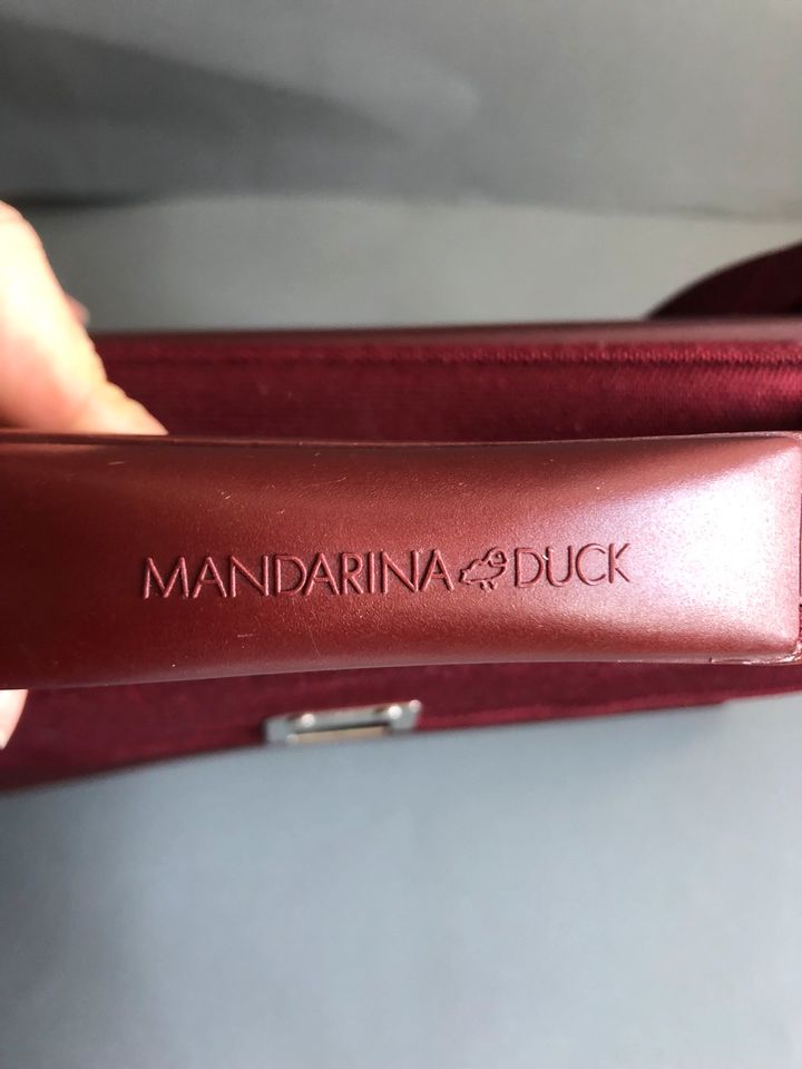 Mandarina Duck Laptoptasche, Aktentasche weinrot in Düsseldorf