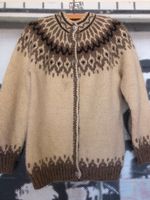 Islandjacke Norweger Pullover handgestrickt reine Wolle Gr 36 Niedersachsen - Stoetze Vorschau