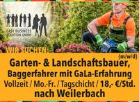 Gärtner / Garten-Landschaftsbauer (m/w/d), 18,- €/Std, Weilerbach Rheinland-Pfalz - Weilerbach Vorschau