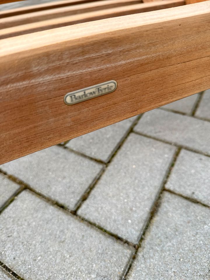 Barlow Tyrie Teak Liege top mit Garpa Auflage in Seevetal