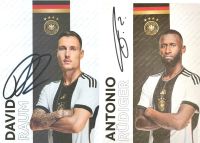 David Raum & Antonio Rüdiger - DFB - Handsign. Autogrammkarten! Nordrhein-Westfalen - Wülfrath Vorschau