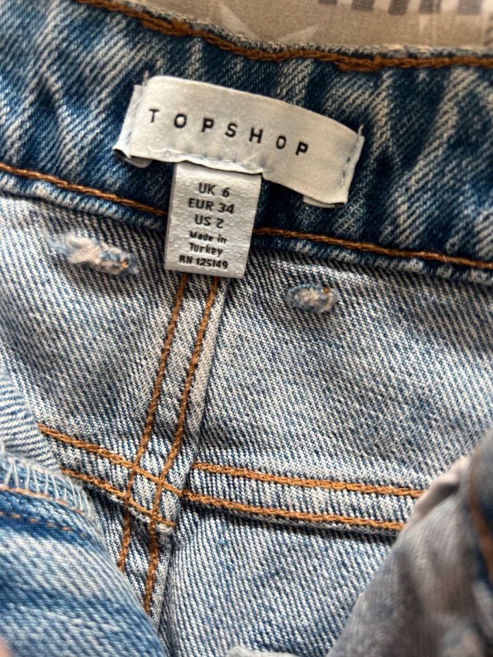 Jeansrock Topshop Gr.34 in Rösrath