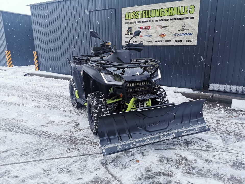 Aktion  Segway GS-N schwarz-grün inkl Schneeschild in Aspach