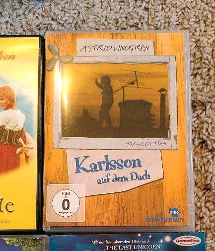 Kinder DVDs märchen Karlsson Kim Wölfe Biene Maya Nanny in Wachtberg