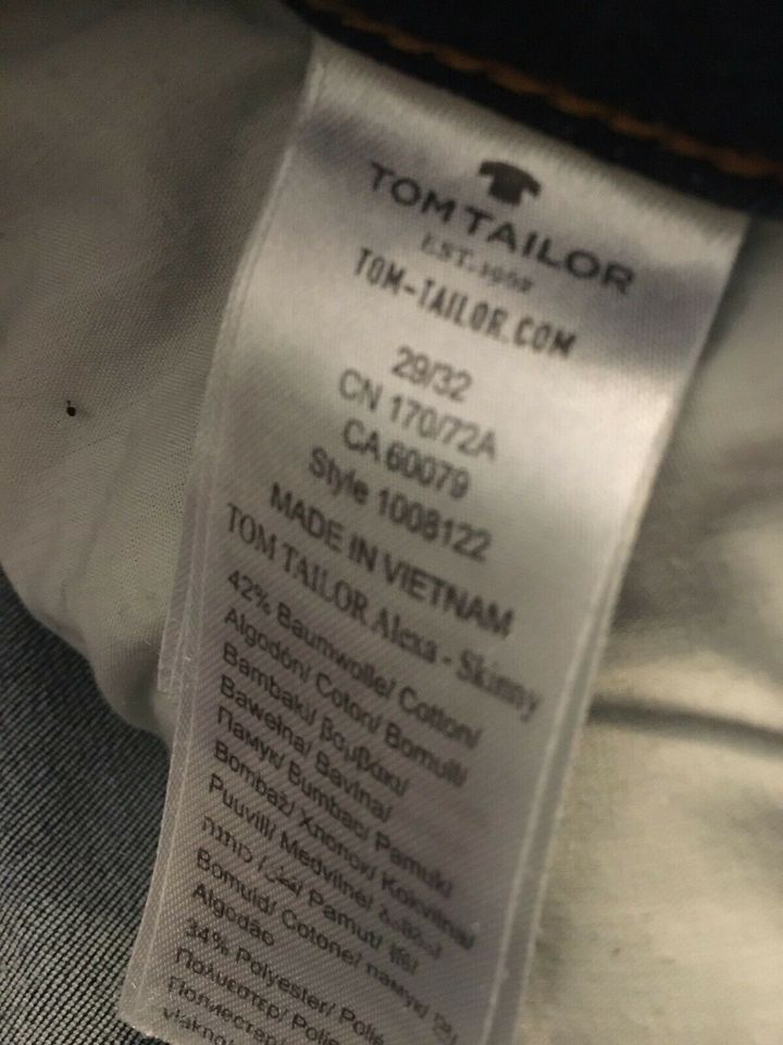 Tom Taylor Jeans, Gr 29/ 32, Skinny, Neuwertig in Schwetzingen