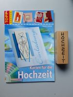 Hochzeitskarten selber gestalten, Buch und Stempel, neuwertig Baden-Württemberg - Altdorf Nürtingen Vorschau