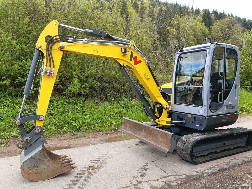 Minibagger Bagger Stampfer Rüttelplatte mieten Mietpark in Horb am Neckar