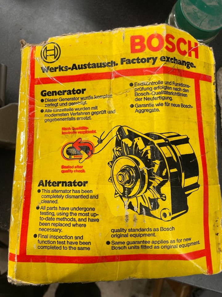 Bosch Lichtmaschine Generator für Mercedes Benz & Seat 14V 55A in Barsbüttel