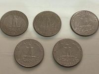 5 Stück Quarter Dollar Washington 25 cent Bayern - Grafling Vorschau