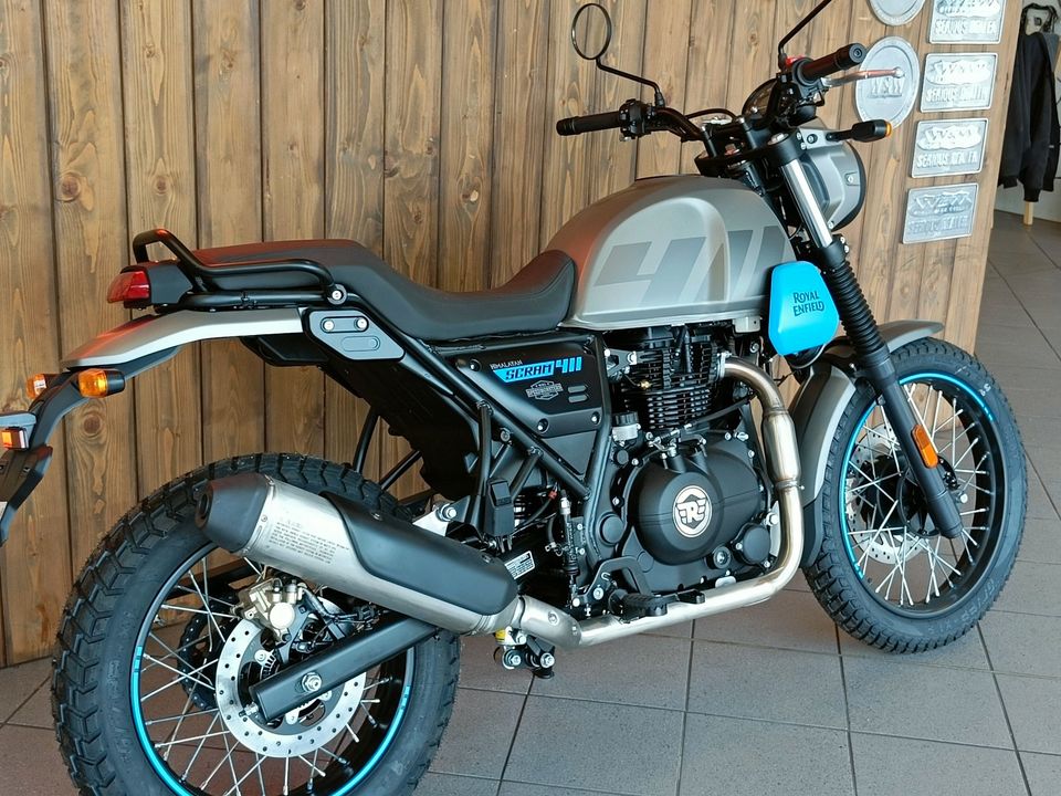 Royal Enfield Scram 411 Graphite Blue SONDERPREIS NEU in Kiel