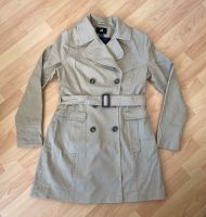 H&M Trenchcoat/Mantel Gr.42 kurz beige Hessen - Bad Schwalbach Vorschau