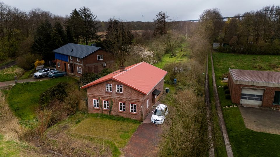 Romantisches Landhaus am Stadtrand von Brunsbüttel in Brunsbuettel