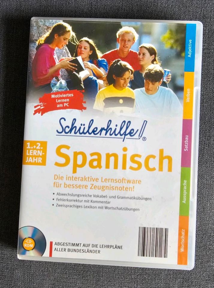 Schülerhilfe CD-ROM - Spanisch 1 & 2 Lernjahr - Für Computer in Moers