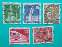 alte Briefmarken Berlin ca. 1949/50, gestempelt Bayern - Höchstädt i. Fichtelgebirge Vorschau