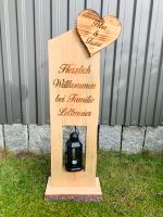 Holzschild, Willkommensschild, Weihnachten, Hochzeit Bayern - Oberding Vorschau