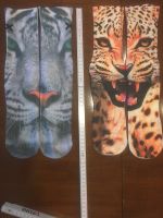 Tiger Print Socken, Leopard Print Socken, Spitze Verse 22cm Baden-Württemberg - Schramberg Vorschau