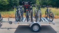 PKW Fahrradanhänger Fahrradtransportanhänger 750 kg mieten leihen Baden-Württemberg - Frickenhausen Vorschau