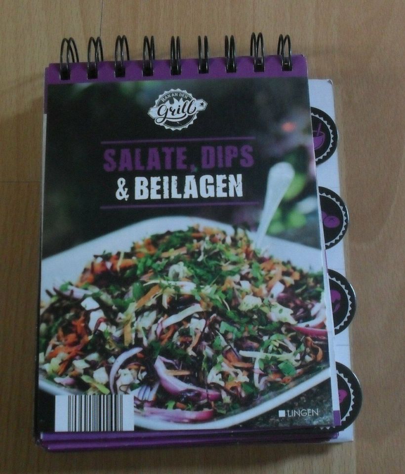 Rezeptblock Salate, Dips & Beilagen in Langlingen