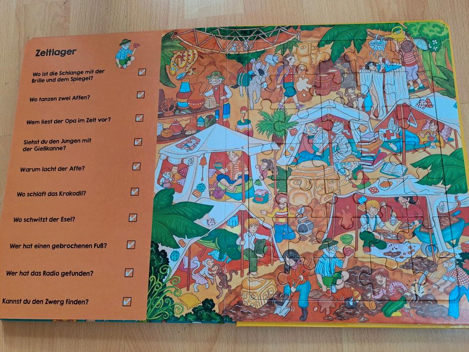 Wimmel-Puzzle-Buch "Dschungel" *NEU* in Tauberbischofsheim