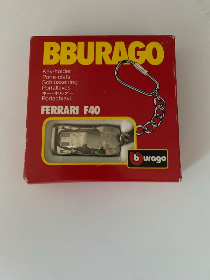 Bburago f40 Schlüssel Anhänger selten neu in Weilerswist