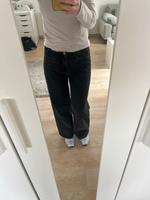 Schwarze straight leg Jeans Niedersachsen - Bovenden Vorschau