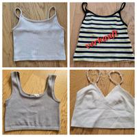 Crop- Tops (weiß, beige, kurz); FB Sister; Gr. XS Hessen - Ebsdorfergrund Vorschau