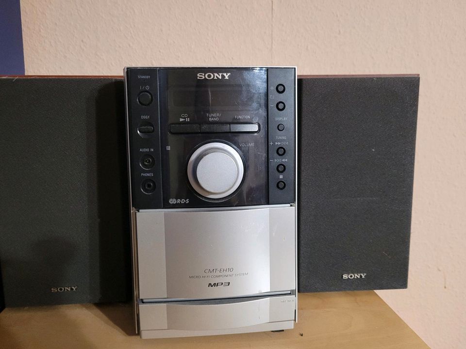 Sony mini-anlage,CD,Kassette,gebraucht in Berlin