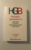 Buch HGB Handelsgesetzbuch WechselG ScheckG 44. Auflage 2006 Sachsen - Großdubrau Vorschau