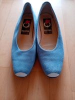 Ballerina Schuh blau hellblau Gr. 37 Hessen - Münzenberg Vorschau