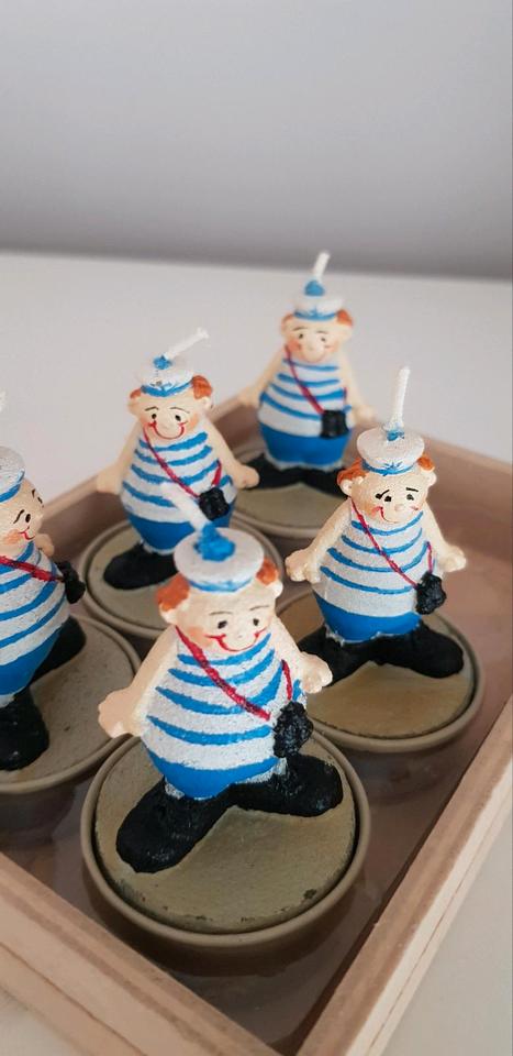 3D Teelichter Mini Kerze Hase Matrose Glücksschwein in Bochum