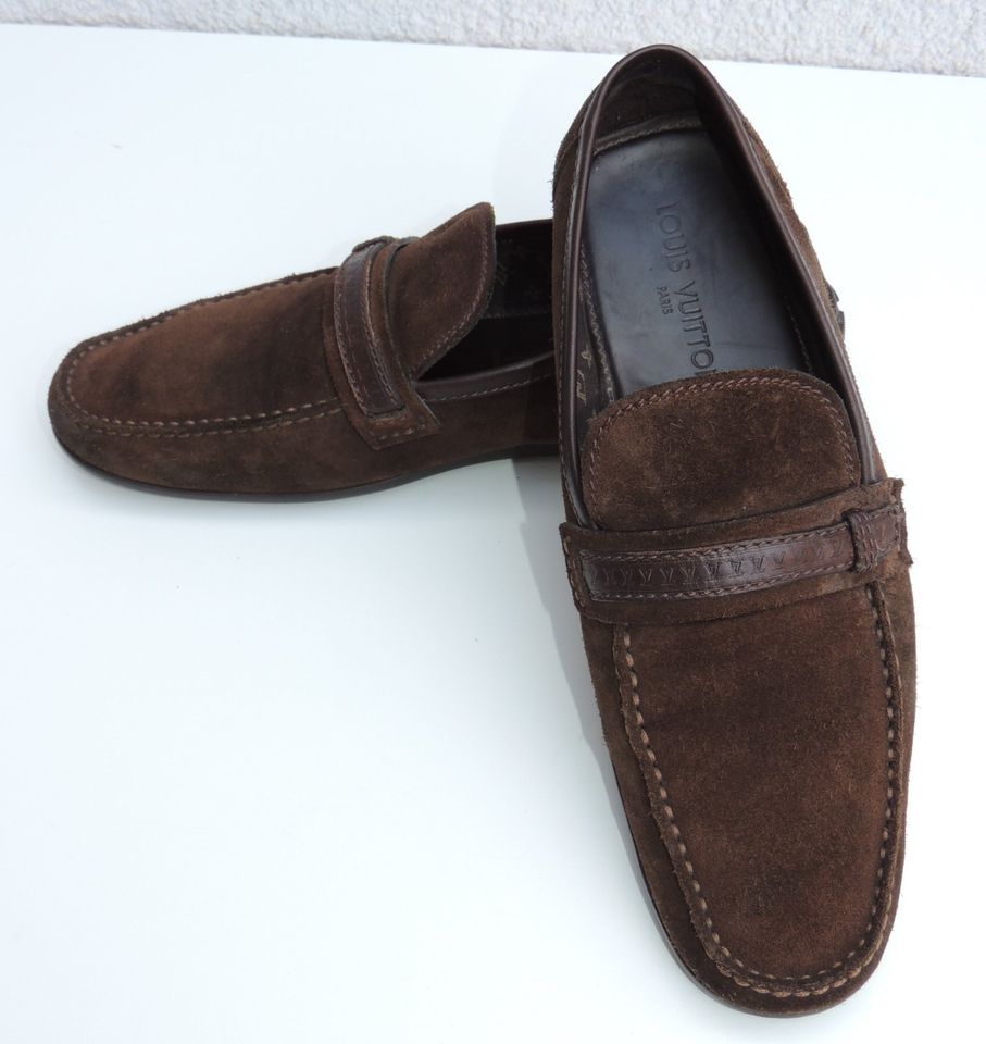 louis Vuitton Herrenschuhe Loafer Gr.10,5 / 45 in Oberursel (Taunus)