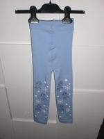 ☆Leggings Frozen weich angeraut blau Gr.104/110 Sachsen-Anhalt - Staßfurt Vorschau