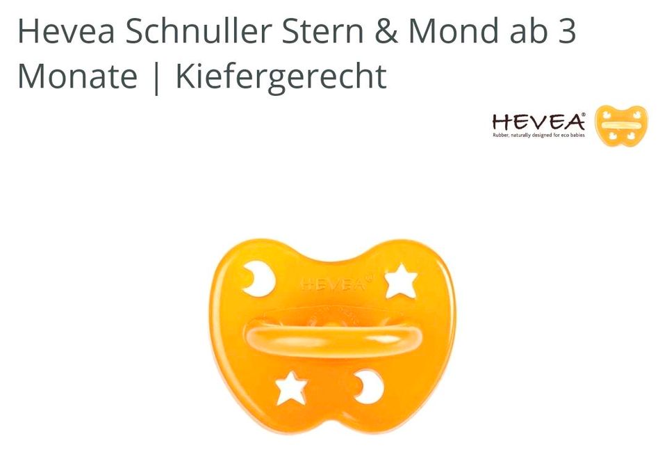 3 neue und original verpackte hevea Schnuller in Stuttgart