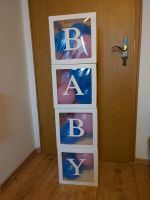 Babybox/Ballonbox für Baby Shower Party Bayern - Mindelheim Vorschau