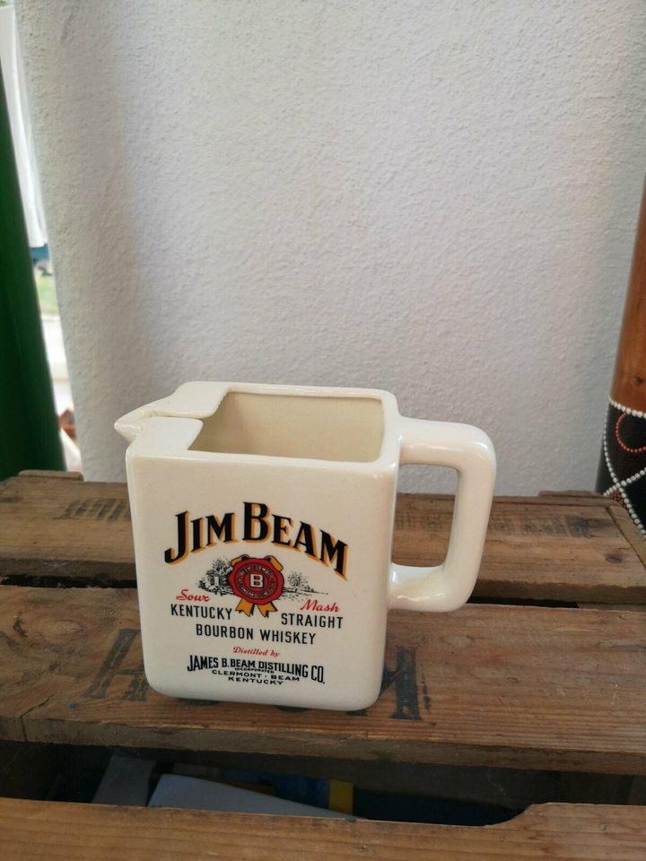 Whisky Eiswasserkrug Jim Beam Karaffe in Neuhausen