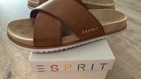 Esprit cognac sandale schuhe pantolette 36 braun Hessen - Zwingenberg Vorschau
