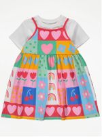 George Set T-Shirt Kleid bunt neu 104 110 116 122 128 littlebee München - Schwabing-West Vorschau