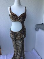 Bauchtanzkostüm - Tigerkleid mit Stulpen von Bella Niedersachsen - Hildesheim Vorschau