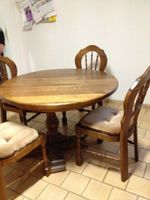 Esszimmer : Tisch und 4 Stühle massiv Nordrhein-Westfalen - Hückelhoven Vorschau