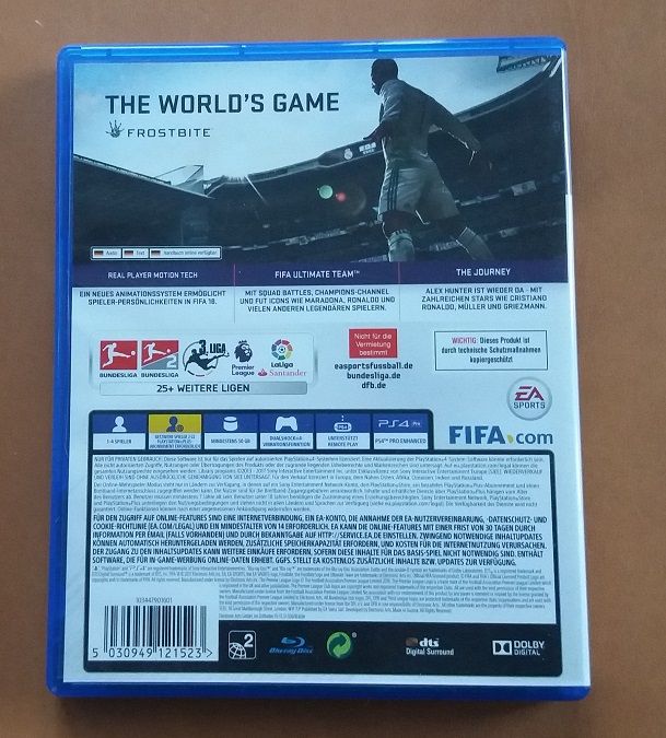 Sony Playstation PS4 Spiel FIFA 18 in Solingen