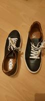 Schwarze sneaker aus Leder Bayern - Wertingen Vorschau