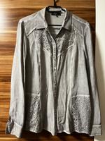 Bluse Bonita M 38 grau Hemd spitze Nordrhein-Westfalen - Monheim am Rhein Vorschau