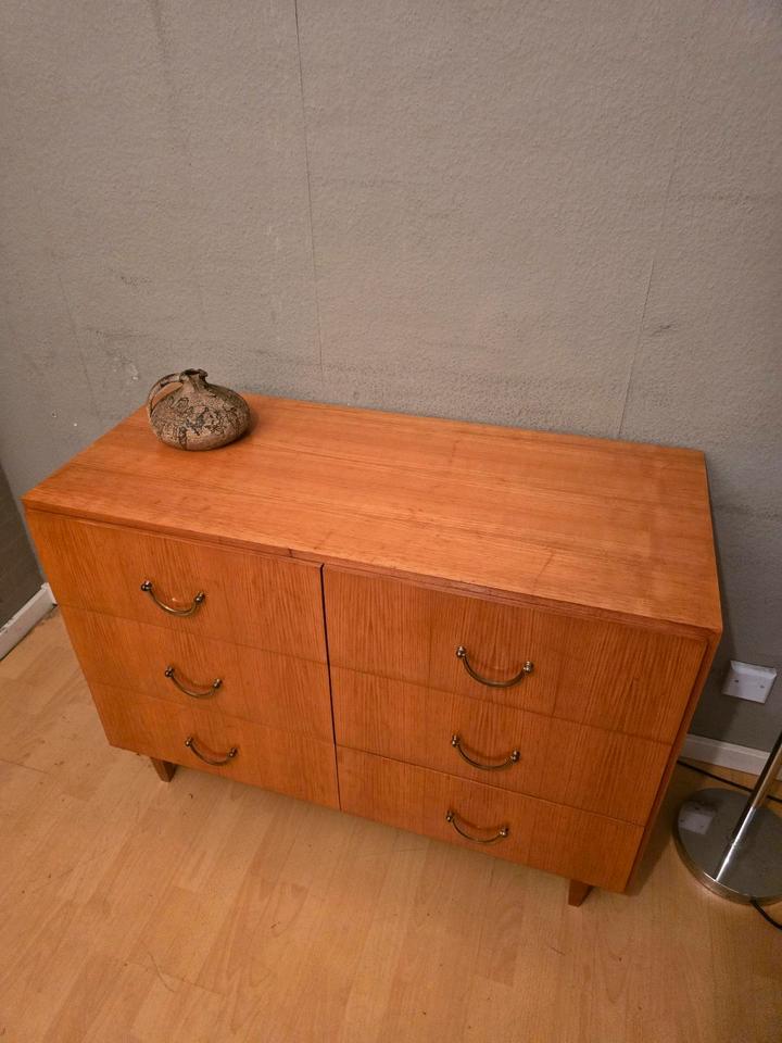 Sideboard Kommode 70er Vintage Schubladenschrank Mid Century in Hürth