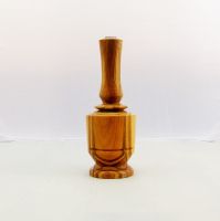 Vase Blumenvase Holz & Glas Mid Century DDR Retro Leipzig - Leipzig, Südvorstadt Vorschau