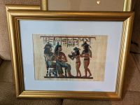 Drei goldfarbene Bilderrahmen Papyrus Ägypten Pharaonen Hamburg-Nord - Hamburg Barmbek Vorschau