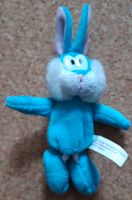 Fingerpuppe blauer Hase, ca. 15 cm Hessen - Kaufungen Vorschau