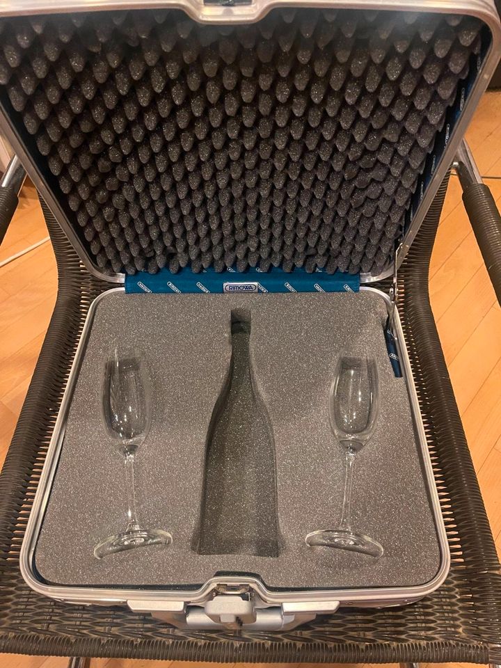 Rimowa Champagnerkoffer, Rarität, Sonderanfertigung, Original in Erbach