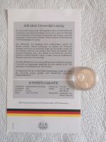 10-Euro-Silber-Gedenkmünze "600 Jahre Universität Leipzig" Sachsen-Anhalt - Sangerhausen Vorschau