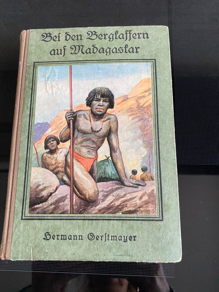 Die letzten Tage von Pompeji, ,Bei den Bergaffen,Buch 1930, Alt in Goslar