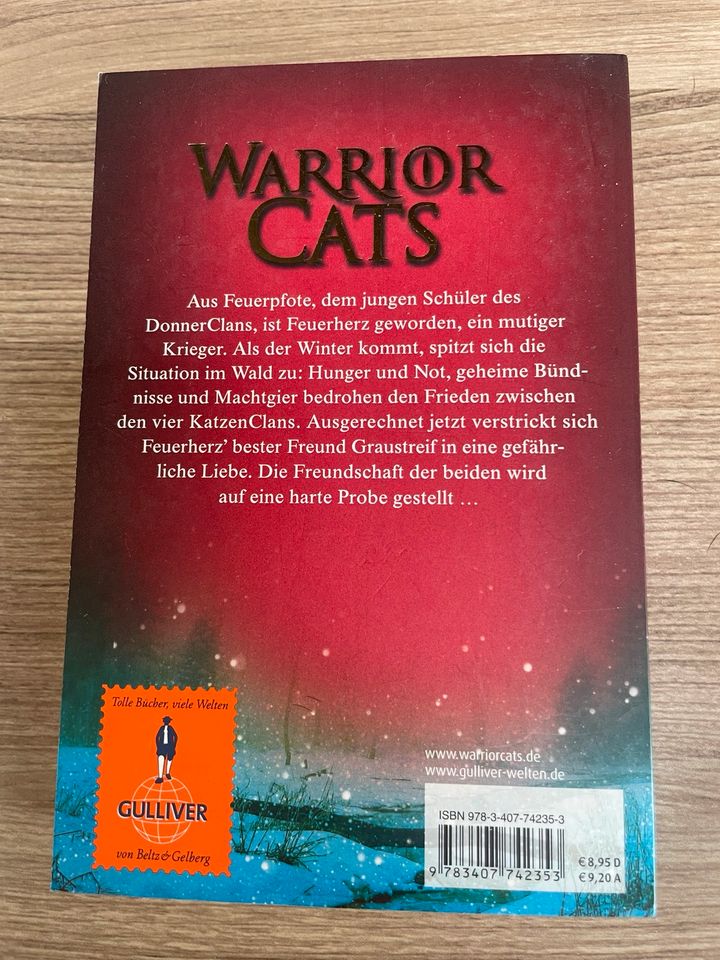 Warrior Cats - Feuer und Eis (Band 2) in Hamburg